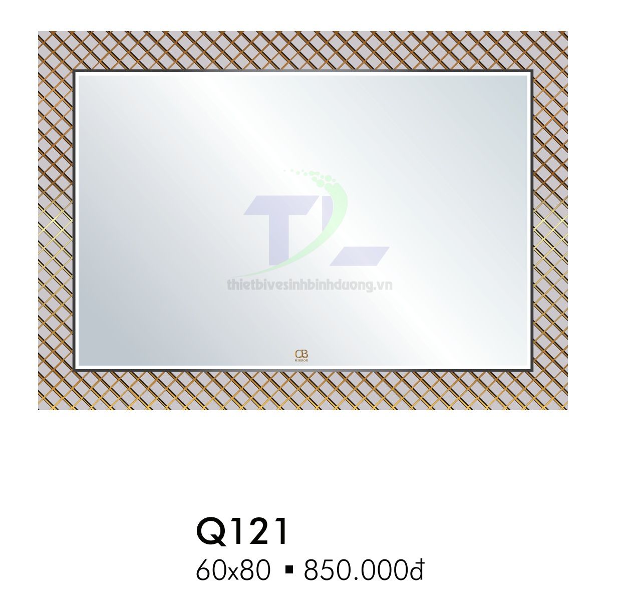 Gương soi phòng tắm QB Q121